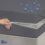 Zipper Waterproof Mattress Cover Grey