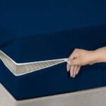 Zipper Waterproof Mattress Cover Blue