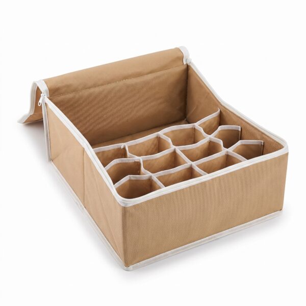 Drawer Storage Organizer Box - Multipurpose Organizer - Copper Brown Color