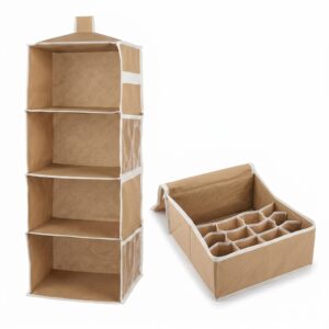 Wardrobe & Drawer Organizer Combo